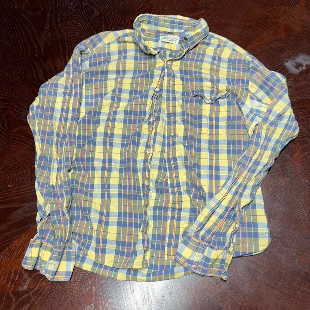 sakowitz long sleeve button-up